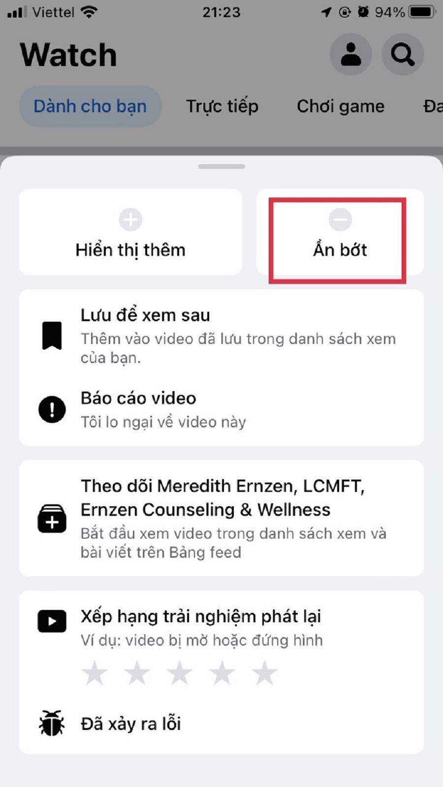 cách tắt reels trên facebook cách tắt reels trên facebook