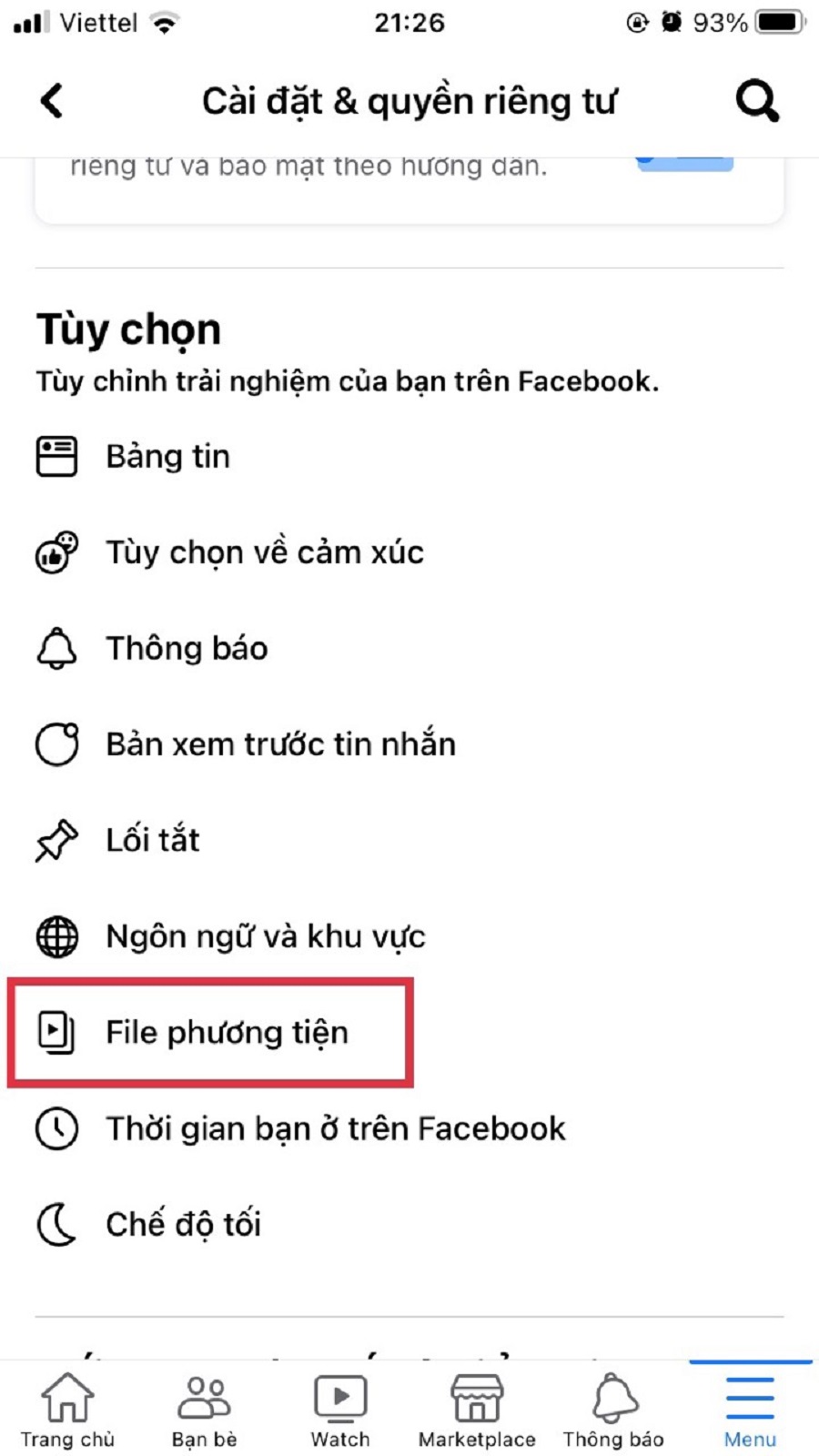 cách tắt reels trên facebook cách tắt reels trên facebook