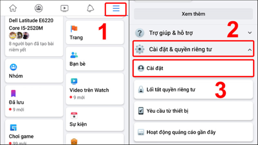 cách bảo mật facebook 2 lớp