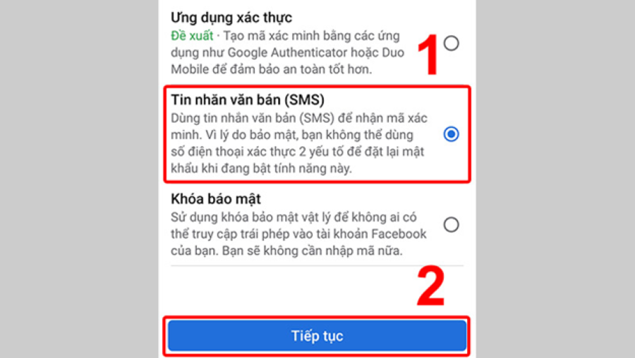 cách bảo mật facebook 2 lớp