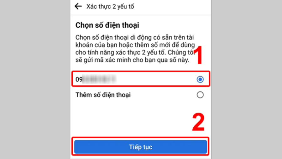  cách bảo mật facebook 2 lớp 