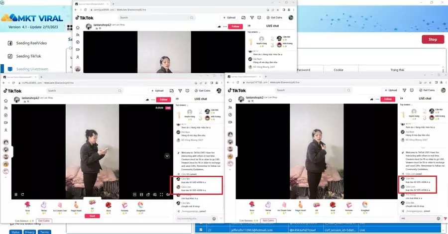 Cách tăng mắt livestream Tiktok 3 bước
