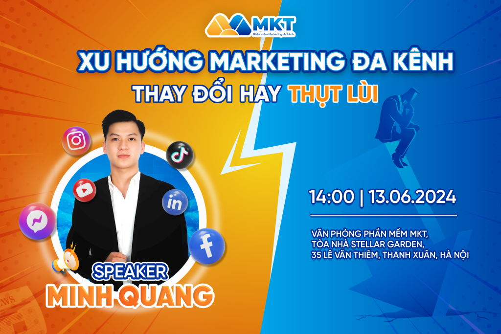 Chương trình đào tạo: Xu hướng Marketing đa kênh - Thay đổi hay thụt lùi