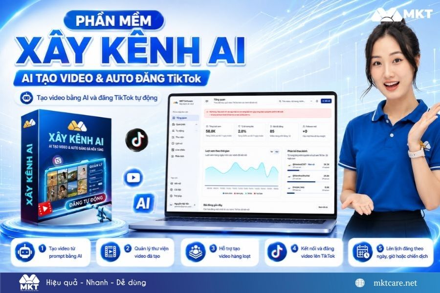 Tool xây kênh AI