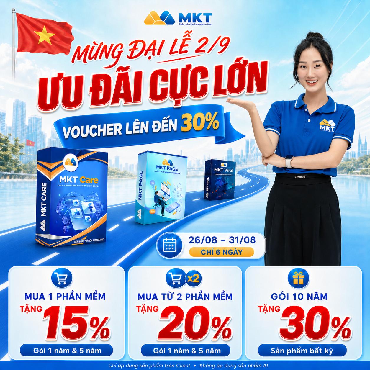 MKT Software ưu đãi