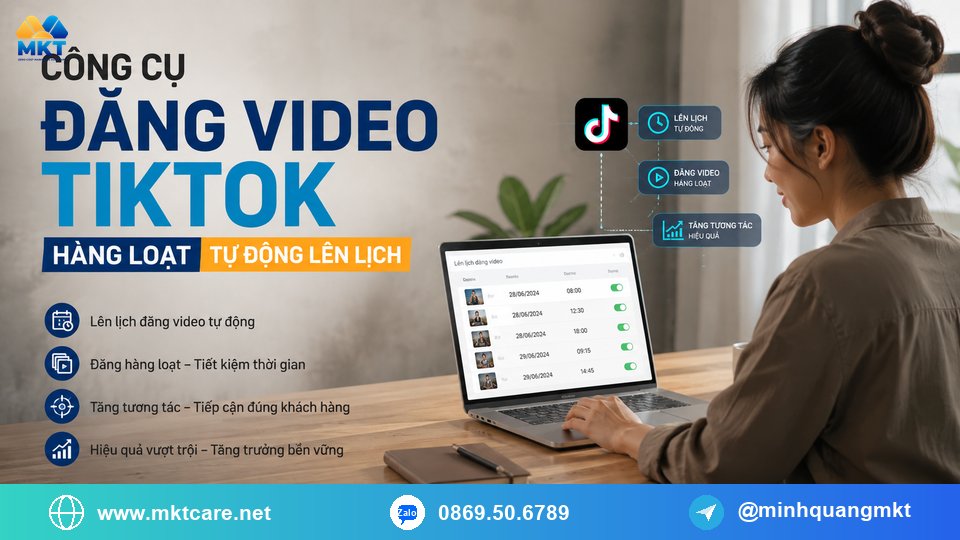 công cụ đăng video TikTok hàng loạt tự động lên lịch công cụ đăng video TikTok hàng loạt tự động lên lịch